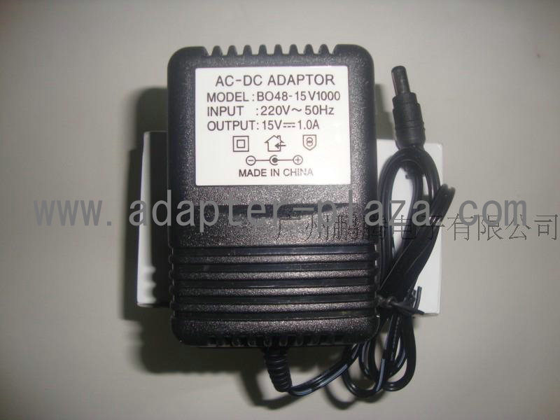New BO48-15V1000 DC15V 1000MA Ac Adapter power supply
